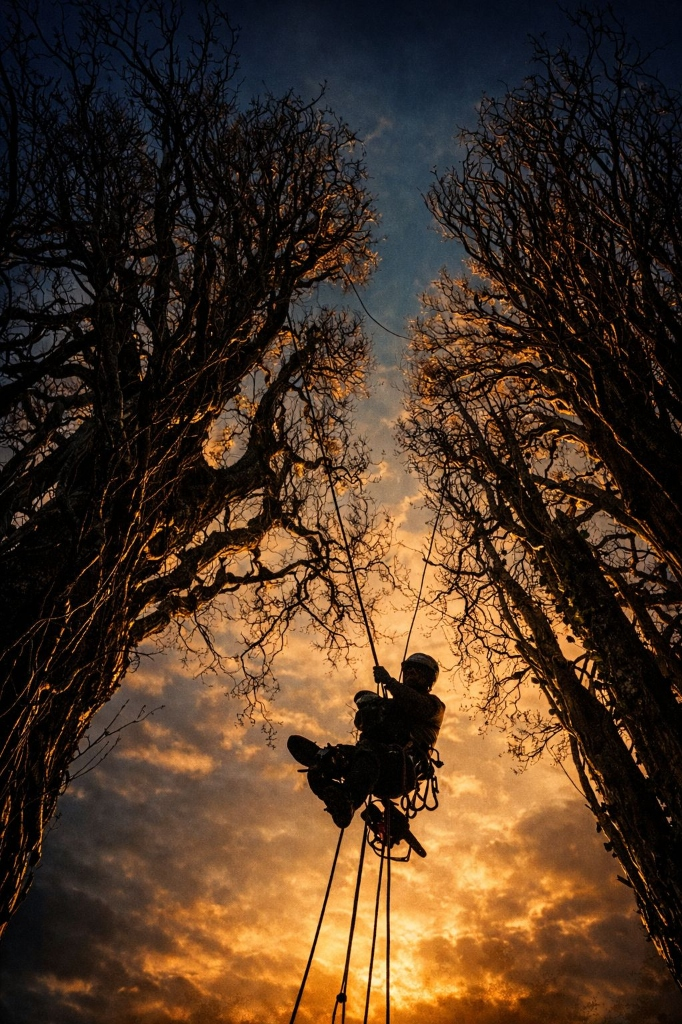 Baumpflege Silhouette